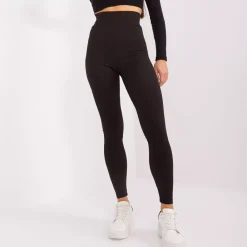 JEANS Leggingsit></noscript>Rue Paris Zia ribbileggingsit musta