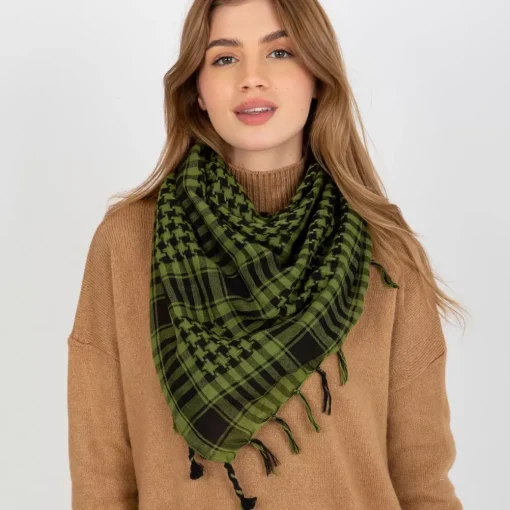 JEANS Huivit Ja Käsineet>Ruutukuvioinen kaulahuivi khaki