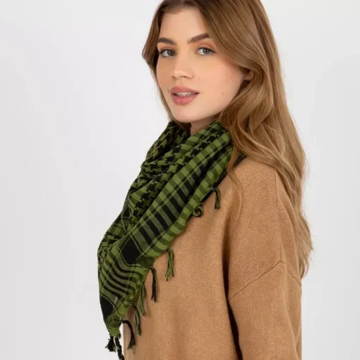JEANS Huivit Ja Käsineet>Ruutukuvioinen kaulahuivi khaki