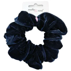 JEANS Hiustarvikkeet>Samettidonitsi 10 cm navy
