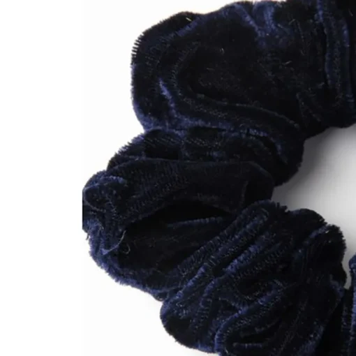 JEANS Hiustarvikkeet>Samettidonitsi 10 cm navy
