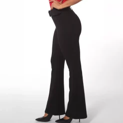 JEANS Housut></noscript>ShoSho Amore housut vyöllä musta