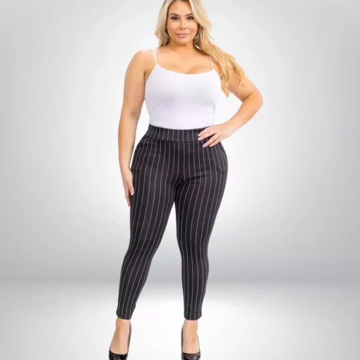 JEANS Housut | Plus!>ShoSho Ava Butt Sculpt housut liituraita