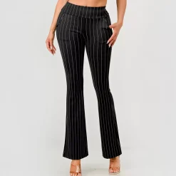 JEANS Housut></noscript>ShoSho Belle housut musta/liituraita
