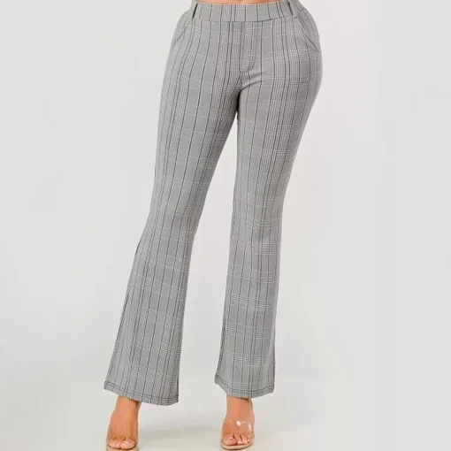 JEANS Housut>ShoSho Belle housut v.harmaa/tweed