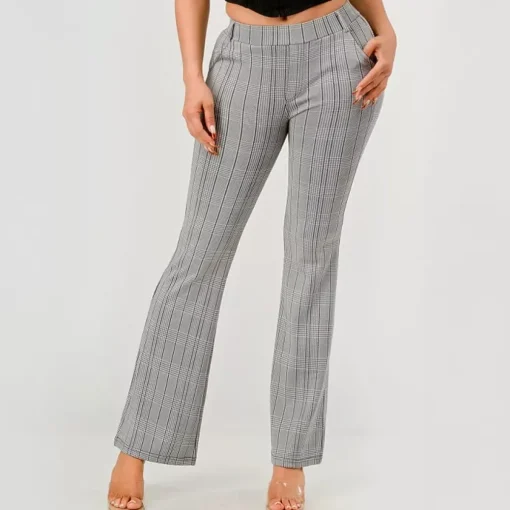 JEANS Housut>ShoSho Belle housut v.harmaa/tweed