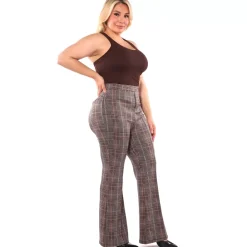 JEANS Housut | Plus!></noscript>ShoSho Elly Tweed housut ruskea