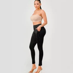 JEANS Housut></noscript>ShoSho Emmy treggingsit liituraita