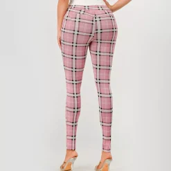 JEANS Housut></noscript>ShoSho Emmy treggingsit roosa/tweed