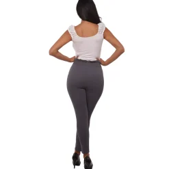 JEANS Housut></noscript>ShoSho Inez Paperbag housut harmaa