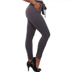 JEANS Housut></noscript>ShoSho Inez Paperbag housut harmaa