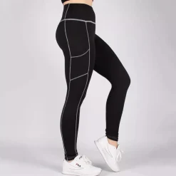 JEANS Leggingsit></noscript>ShoSho Isabel Soft Brush leggingsit musta