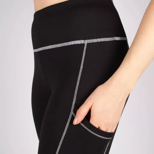 JEANS Leggingsit>ShoSho Isabel Soft Brush leggingsit musta