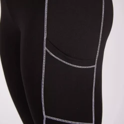 JEANS Leggingsit></noscript>ShoSho Isabel Soft Brush leggingsit musta