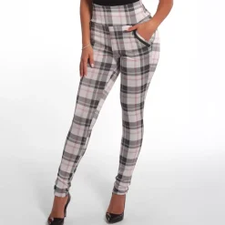 JEANS Housut></noscript>ShoSho Mandy treggingsit vaaleanharmaa