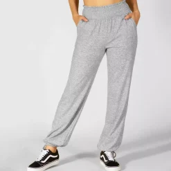 JEANS Housut>ShoSho Naeva trikoohousut harmaameleerattu