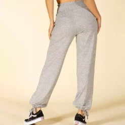 JEANS Housut></noscript>ShoSho Naeva trikoohousut harmaameleerattu