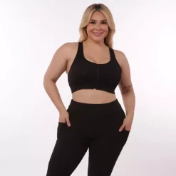 JEANS Leggingsit | Plus!></noscript>ShoSho Plus Honeycomb leggingsit musta