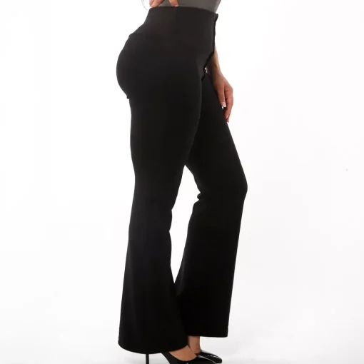 JEANS Housut>ShoSho Rhea Push Up housut musta