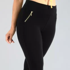 JEANS Housut>ShoSho Tanya treggingsit musta