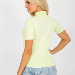 JEANS Lyhythihaiset Paidat Ja Topit></noscript>Sofia lyhythihainen pooloneule vaaleanvihreä