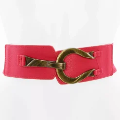 JEANS Vyöt>Stretchvyö koukkusoljella pinkki