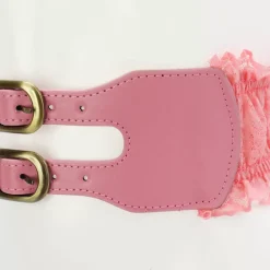 JEANS Vyöt>Stretchvyö pitsillä pinkki