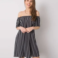 JEANS Minimekot>Sublevel Akira mekko raidallinen/musta