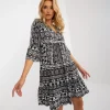 JEANS Minimekot>Sublevel Eco Emilia mekko mustavalkoinen