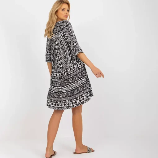 JEANS Minimekot>Sublevel Eco Emilia mekko mustavalkoinen