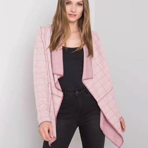 JEANS Takit>Sublevel Lisabeth jakku roosaruutuinen