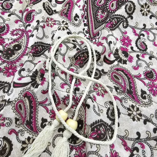 JEANS Tunikat>Sumel Paisley kaftaani fuksia/ruskea