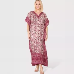JEANS Tunikat | Plus!>Sumel Paisley kaftaani mauve