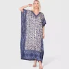 JEANS Tunikat>Sumel Paisley kaftaani sininen