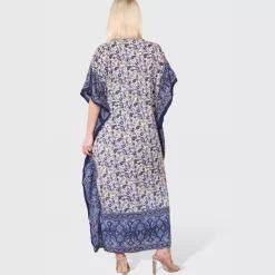 JEANS Tunikat></noscript>Sumel Paisley kaftaani sininen