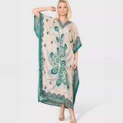 JEANS Tunikat | Plus!>Sumel Peacock kaftaani vihreä