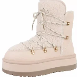 JEANS Kengät>Teddypintaiset nilkkurit beige