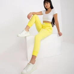 JEANS Housut>The Fancy Adea trikoohousut keltainen