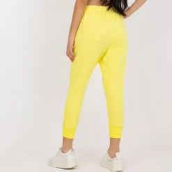 JEANS Housut></noscript>The Fancy Adea trikoohousut keltainen
