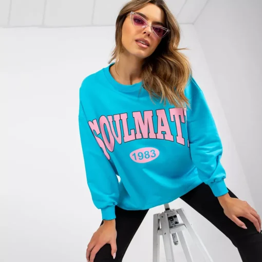 JEANS Pitkähihaiset Paidat>The Fancy Adora ylisuuri paita turkoosi