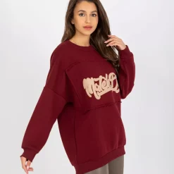 JEANS Pitkähihaiset Paidat>The Fancy Camille collegepaita burgundi