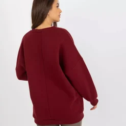 JEANS Pitkähihaiset Paidat></noscript>The Fancy Camille collegepaita burgundi