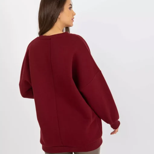 JEANS Pitkähihaiset Paidat>The Fancy Camille collegepaita burgundi