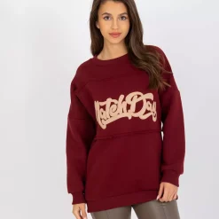 JEANS Pitkähihaiset Paidat></noscript>The Fancy Camille collegepaita burgundi
