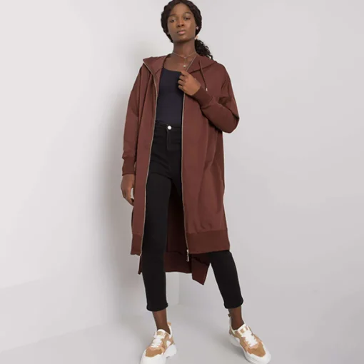 JEANS Takit | Plus!>The Fancy Carlina ylisuuri trikootakki ruskea