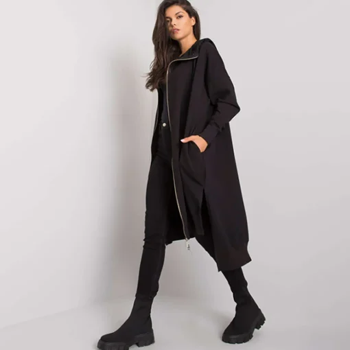 JEANS Takit | Plus!>The Fancy Carlina ylisuuri trikootakki musta