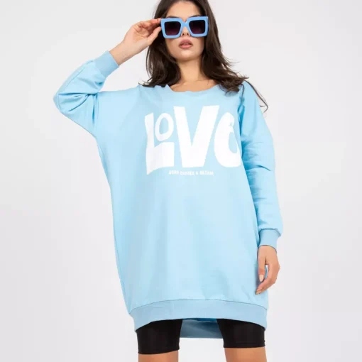 JEANS Pitkähihaiset Paidat>The Fancy Emira trikoopaita vaaleansininen