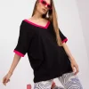 JEANS Lyhythihaiset Paidat Ja Topit>The Fancy Luisa t-paita musta-pinkki