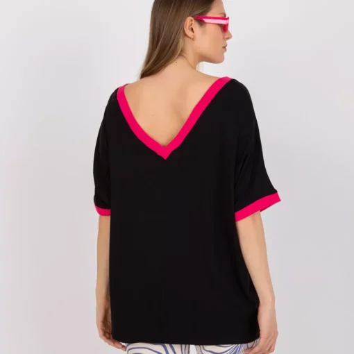 JEANS Lyhythihaiset Paidat Ja Topit>The Fancy Luisa t-paita musta-pinkki