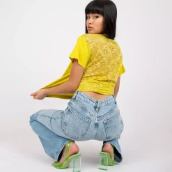 JEANS Lyhythihaiset Paidat Ja Topit></noscript>The Fancy Missy t-paita kiiwi